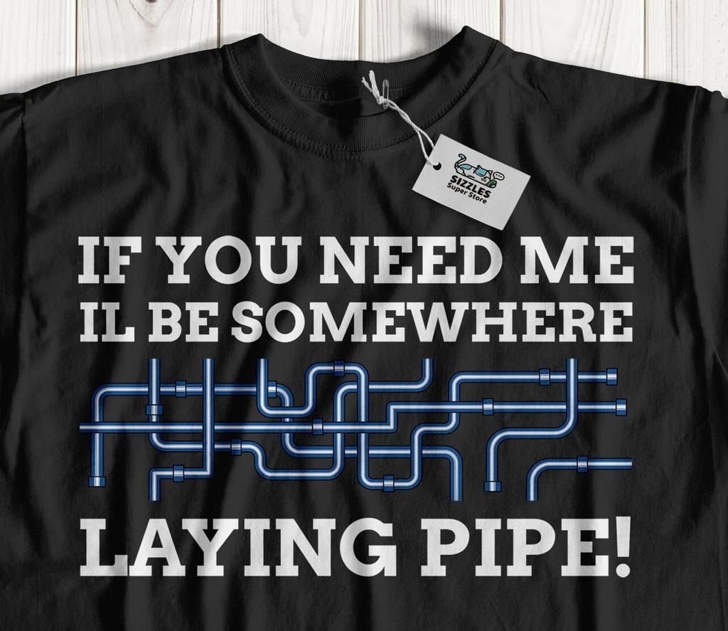 Unisex Funny Pipefitter T-Shirt Plumber And Plumbing Pipe Fitters Gifts