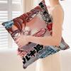 Anime Baki The Grappler Pillow Covers Cartoon Sofa Decorative Home Doublesided Printing Short Plush Cute Cushion Cover
