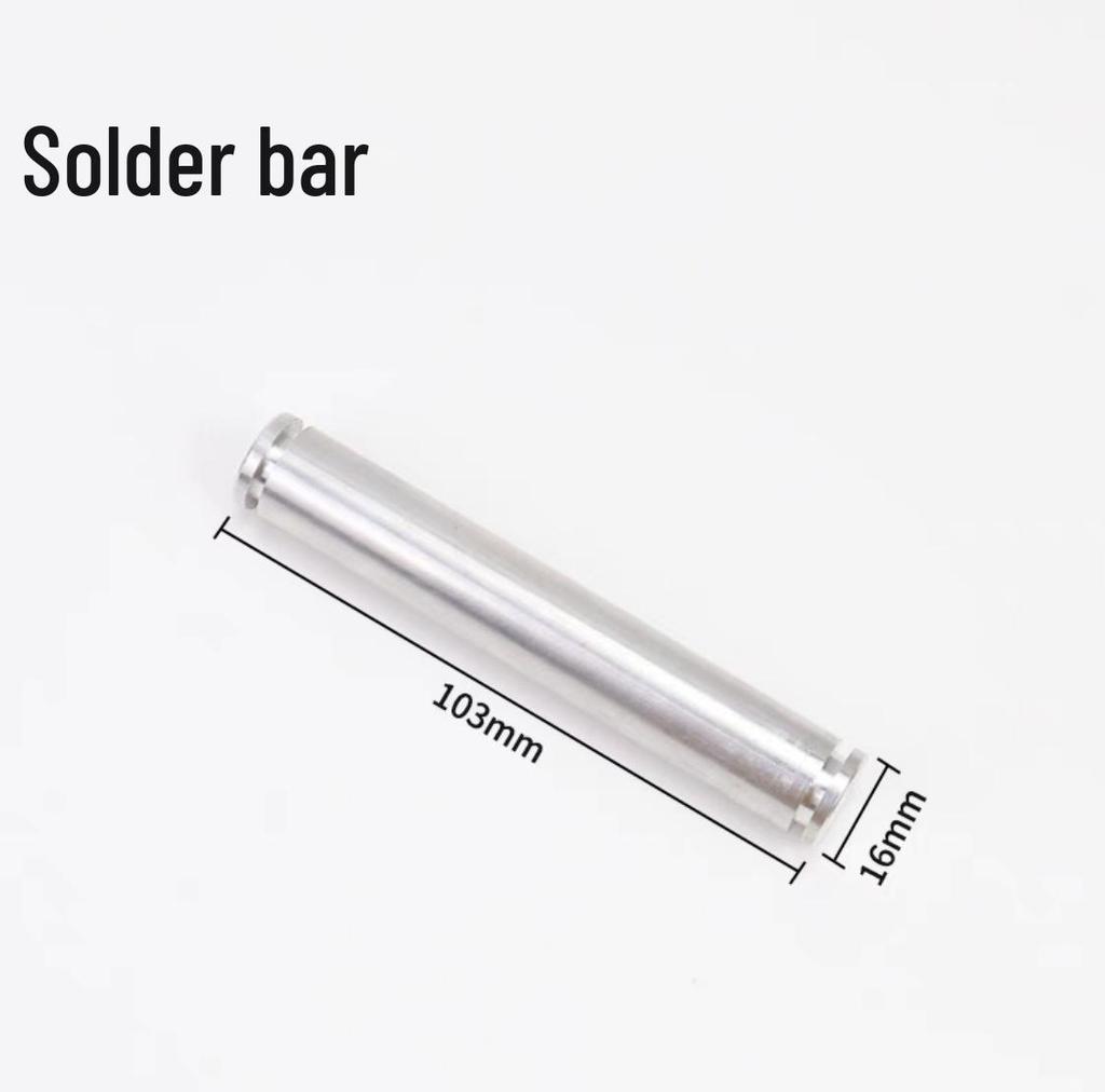 Automatic Soldering Machine Accessories: Iron Handle, Feed Tube, Feed Box, Gear, Nozzle, and Head