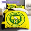 ADO Den Haag Pattern Bedding Quilt Set  Home Decoration  Gift (1 * Duvet Cover + 2 * Pillowcase  Without Core)