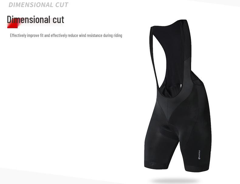 Nuckily Men's Moisture-Wicking Quick-Dry Cycling Bibs - Breathable, Sweat-Wicking Short Sleeve Outdoor Overalls