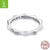 English Lettering Sun Ring Men'S And Women'S Sunshine Vitality S925 Sterling Silver High-End Ring Jewelry