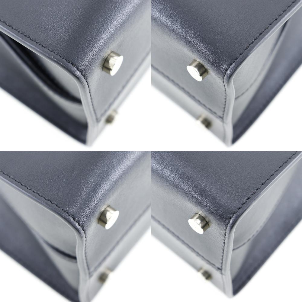 Roger Vivier 2WAY Handbag Black Calfskin Women Used