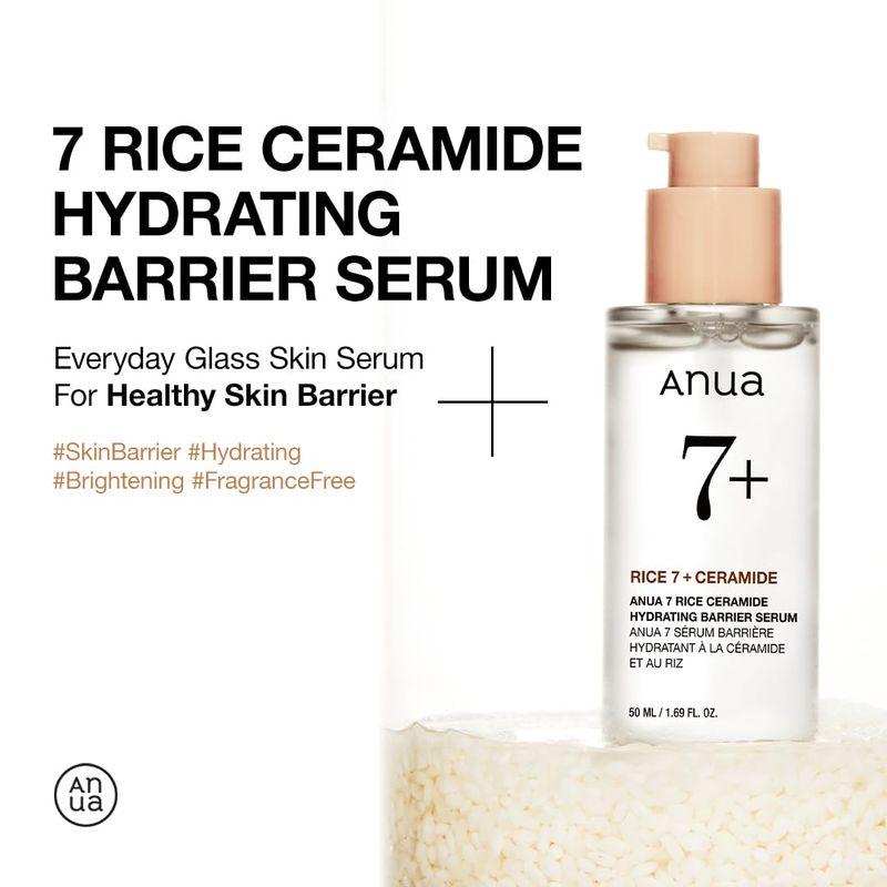 Anua Rýžové 7 Ceramidy Hydratační Bariérové Sérum 50ml