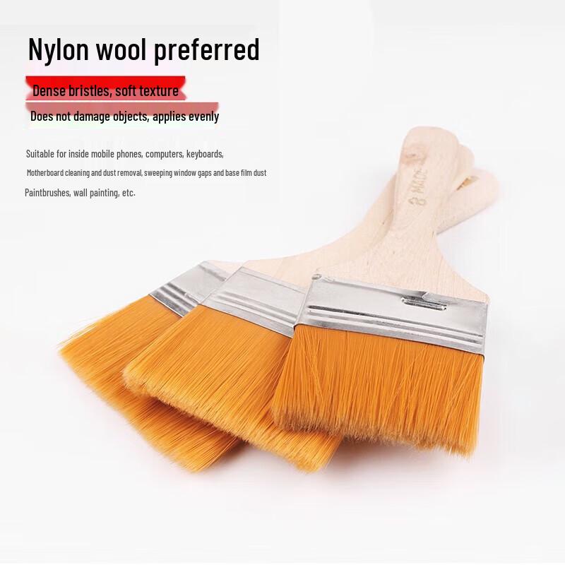 Nylon Soft Bristle Cleaning Brush Set