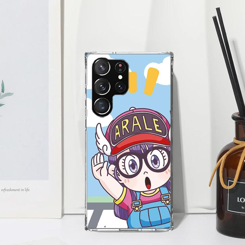 

Dr Slump Arale Anime Phone Case For Samsung Galaxy S26 S25 Edge S24 FE S23 S22 Ultra S21 Plus S20 + Art Fundas Back Cover Galaxy Samsung S22 Ultra