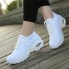 New large size women's shoes new sports shoes rocking shoes casual running shoes women's flying woven socks shoes