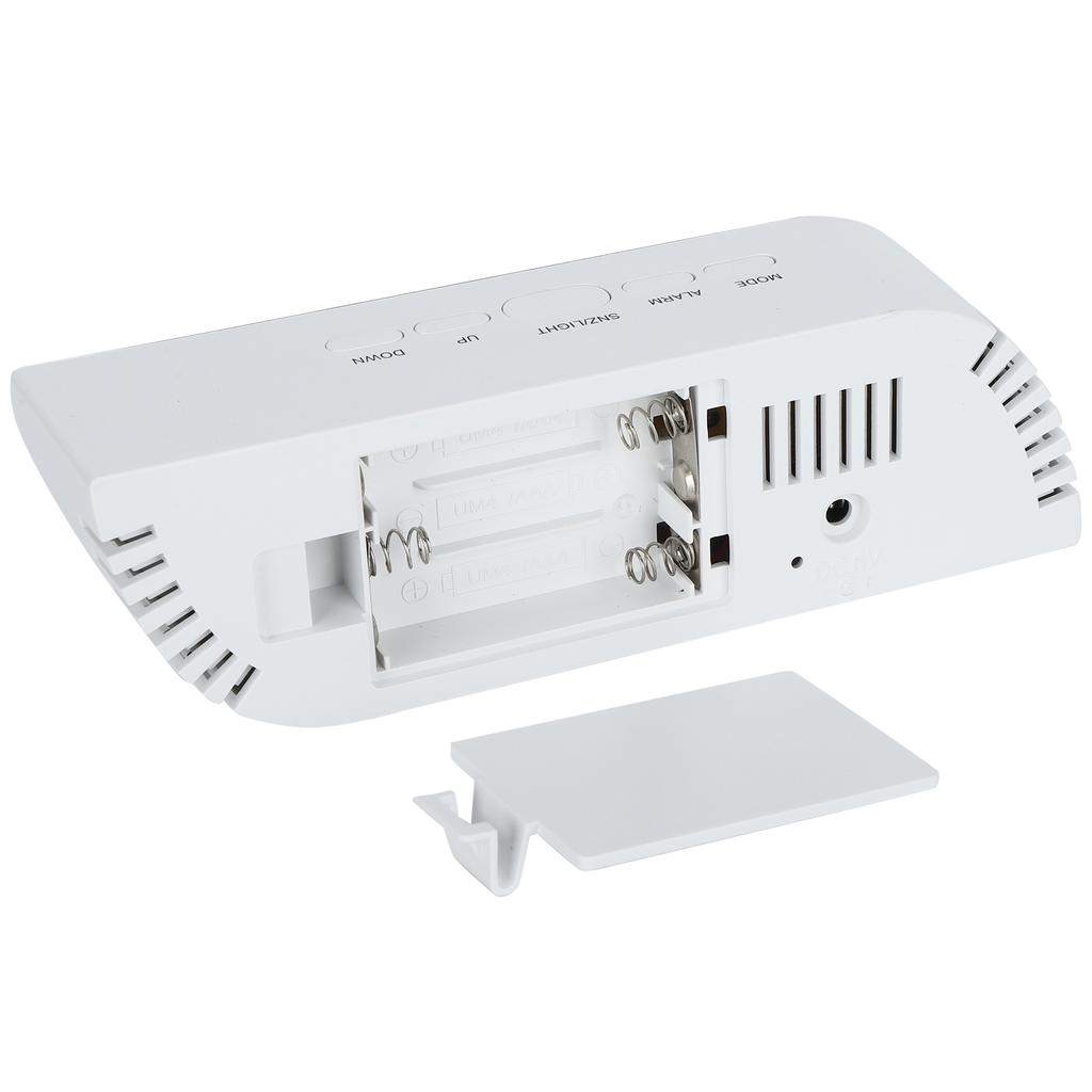 LED Digital Clock 12 24 Hour Conversion Adjustable Brightness Bedside Alarm Clock GHY 0801Red