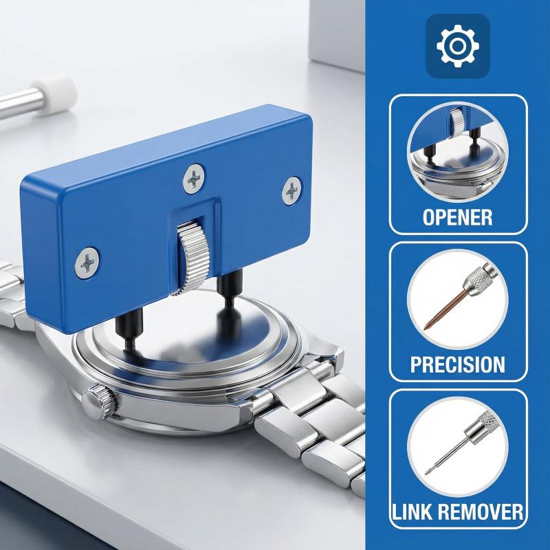 Hot-Selling 13-in-1 Watch Repair Kit: Battery Replacement, Screwdriver, Strap Tool