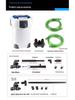 Silent Variable Frequency External Aquarium Filter HW-3000 for Planted and Large Fish Tanks