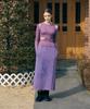 ART SPEAK HOUSE Narcissism Sweat Skirt_Deep Mauve