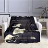 B.C.rich guitar logo printed blankets Picnic blanket Flange Warm blanket Home travel blankets bed linings birthday gift
