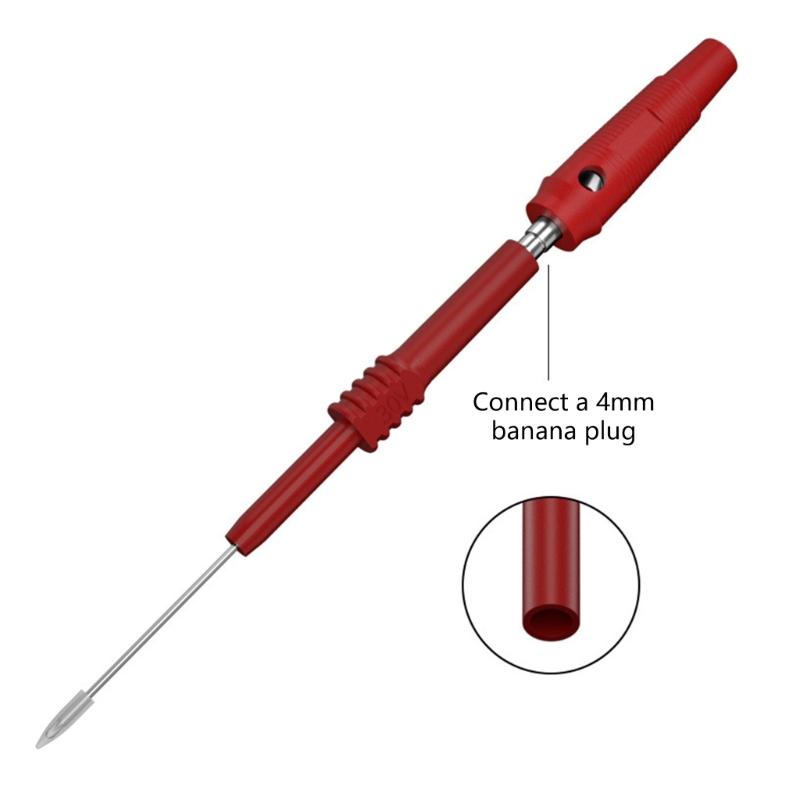 Precisions Flexible Probes for 4mm Banana Plugs Instrument Ensuring Accuracy and Safety In Electronics Work