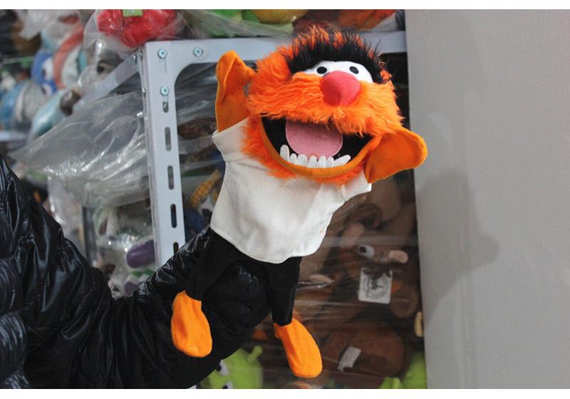 The Muppets Puppet Kermit Frog Fozzie Bear Swedish Chef Miss Piggy Gonzo WALDORF Plush Stuffed 28cm Hand Puppets Baby Kids Toys