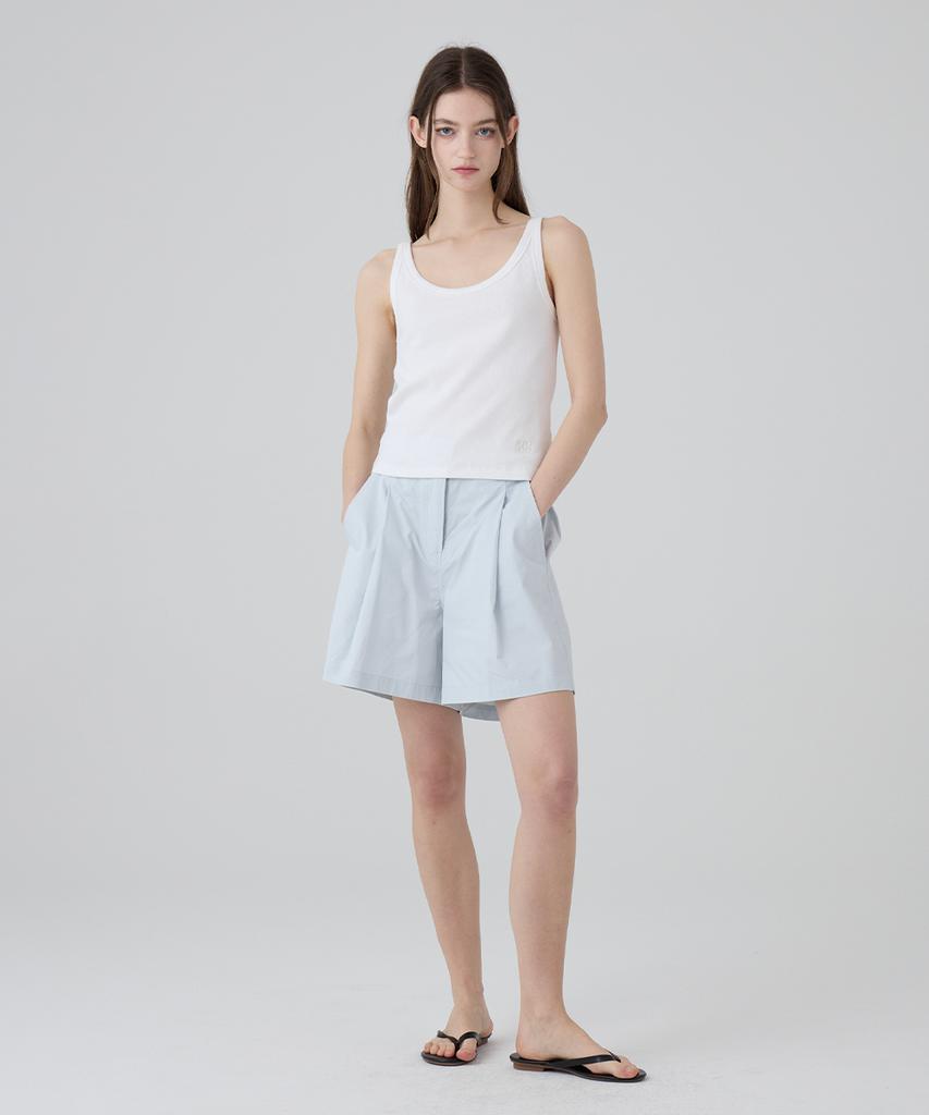 DANGLEDROP Dgdp Bermuda Cotton Shorts_Sky Blue