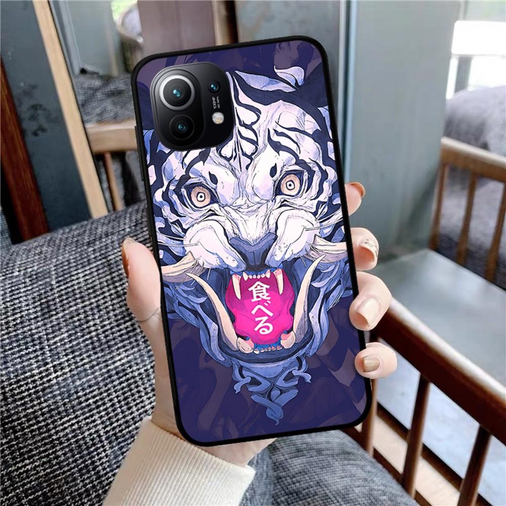 Samurai Oni Mask Phone Case For Xiaomi Mi 5X 8 9 10 11 12 Lite Pro 10T PocoX3pro PocoM3 Note 10 Pro Lite