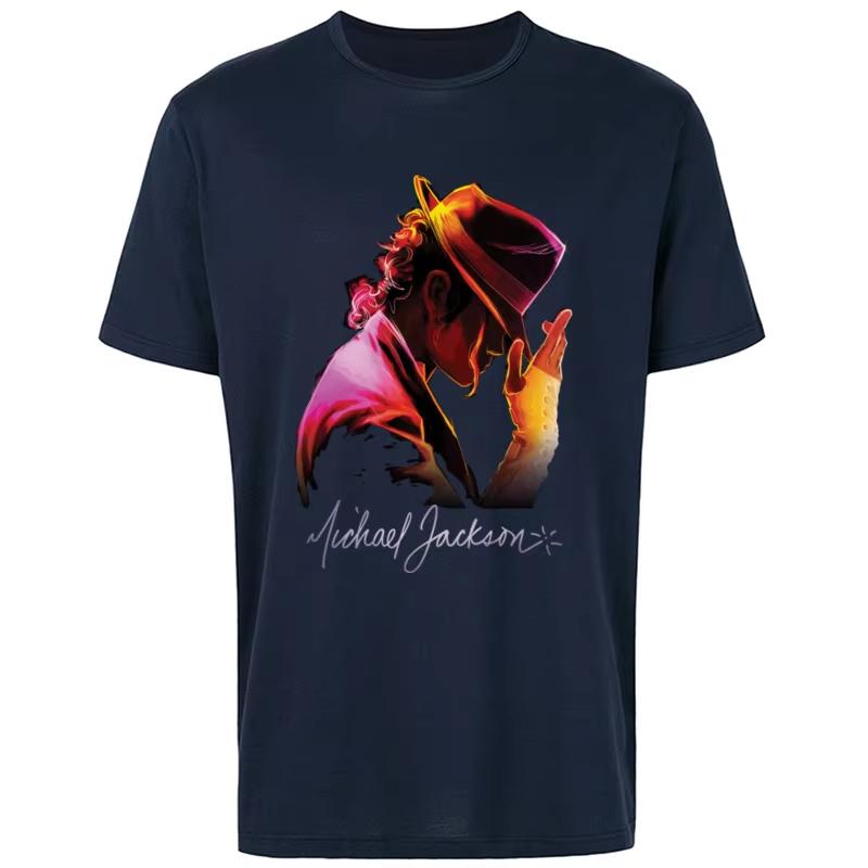 Michael Jackson T Shirt Brand New Fashion Men Tshirts Musician Hip Hop Short Sleeve Crazy Tshirt pure Cotton O Neck Mens Tops