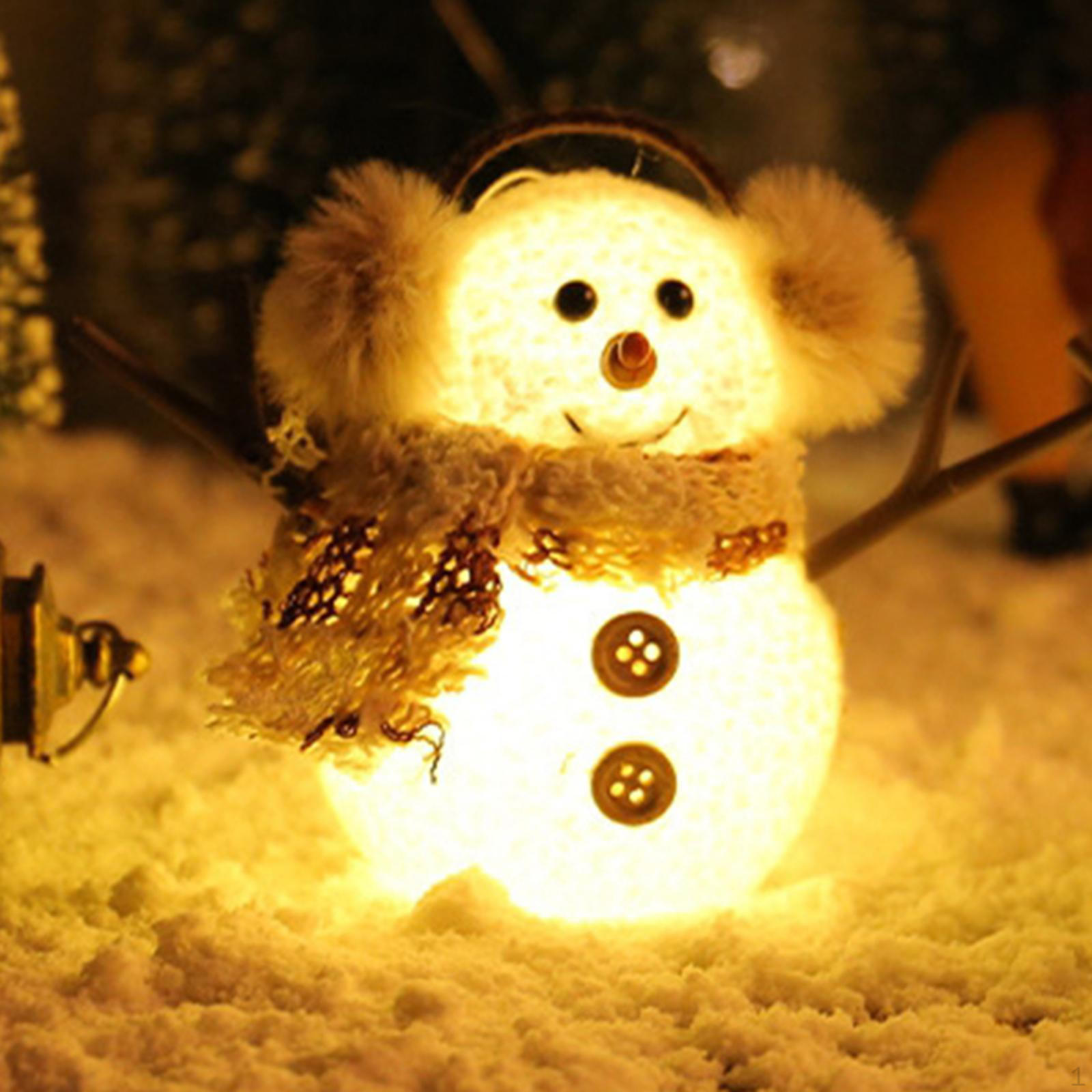 

Рождественский светодиодный светильник в виде снеговика, декоративная лампа, детская прикроватная светящаяся светящаяся прикроватная лампа