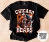 Comfort Colors Vintage Chicago Bears Football Shirt, Vintage Graphic Tee, Game Day Shirt