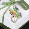 Butterfly Brooch Mini Brooch Jewelry Corsage Coat Pins Versatile Small Lapel Pins Shirt Collar Buttons Female Brooch Jewelry