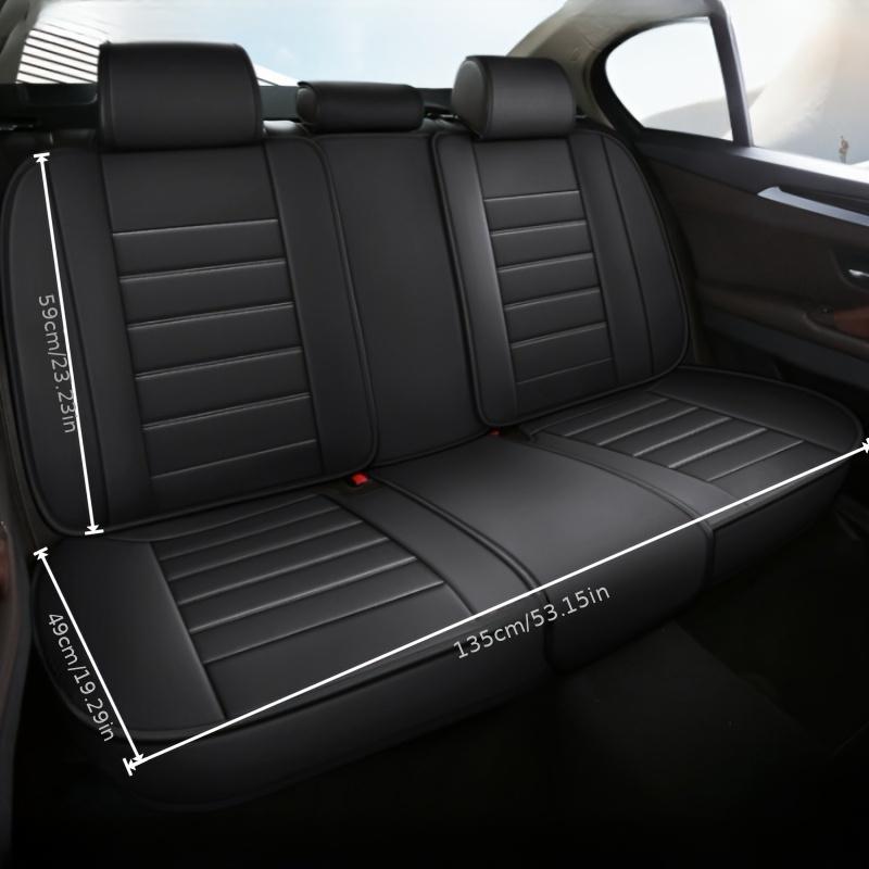 For Four Seasons Universal All-inclusive Cushion Nappa Leather Scratch-resistant Wear-resistant Comfortable Breathable Seat Cush