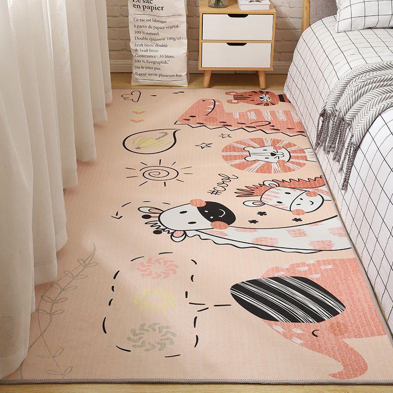 Cartoon Carpet for Bedroom Modern Children Carpet Floor Mats Washable Bath Mat Entrance Door Mat Kids Play Mat Kawaii Room Decor