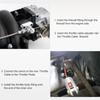 36 Inch Throttle Gas Cable Kit Stainless Steel Braided For 97-07 Chevrolet/Chevy LS1 Engine 4.8L 5.3L 5.7L 6.0L