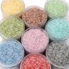 4mm Double Pointed Faceted Frosted Glass Beads DIY Handmade Creative Beading Loose Beads Bracelet Cell Phone Chain Accessories Lovely Colour