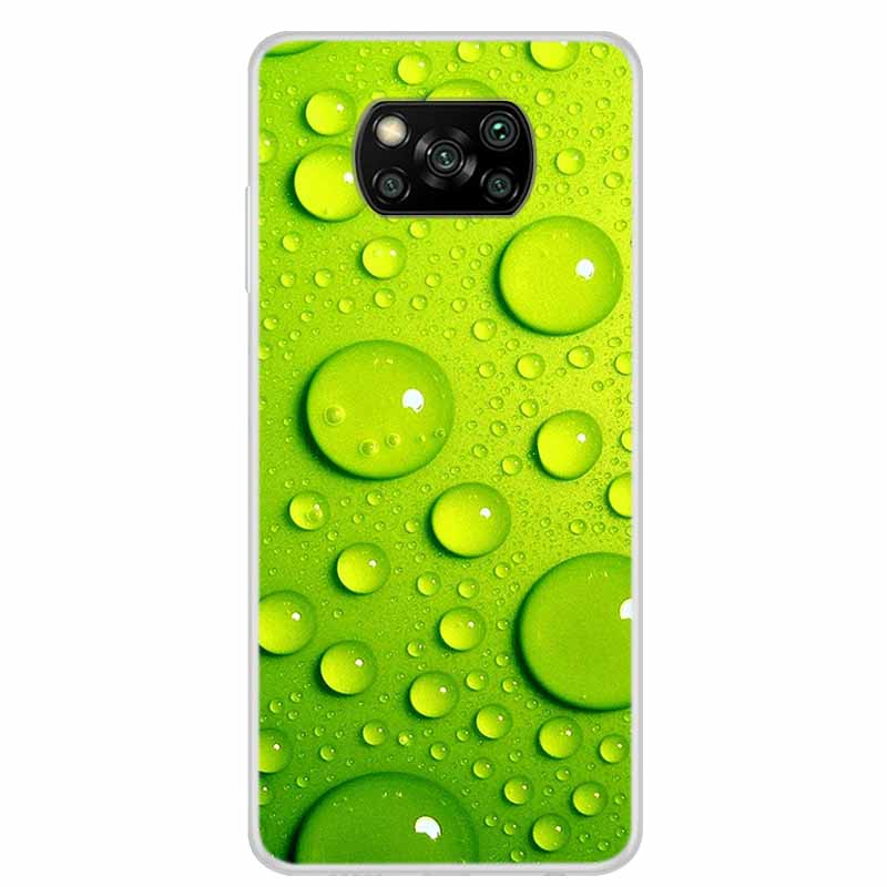 For Poco X3 Pro Case X3 NFC 6.67" Clear Marble Soft TPU Silicone Back Case for Xiaomi Poco X3 NFC Phone Covers Shockproof Fundas