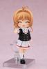 Nendoroid Doll Cardcaptor Sakura Clear Card Edition Sakura Kinomoto Tomoeda Junior High School Uniform Made of Cloth Magnet Plastic Painted Movable