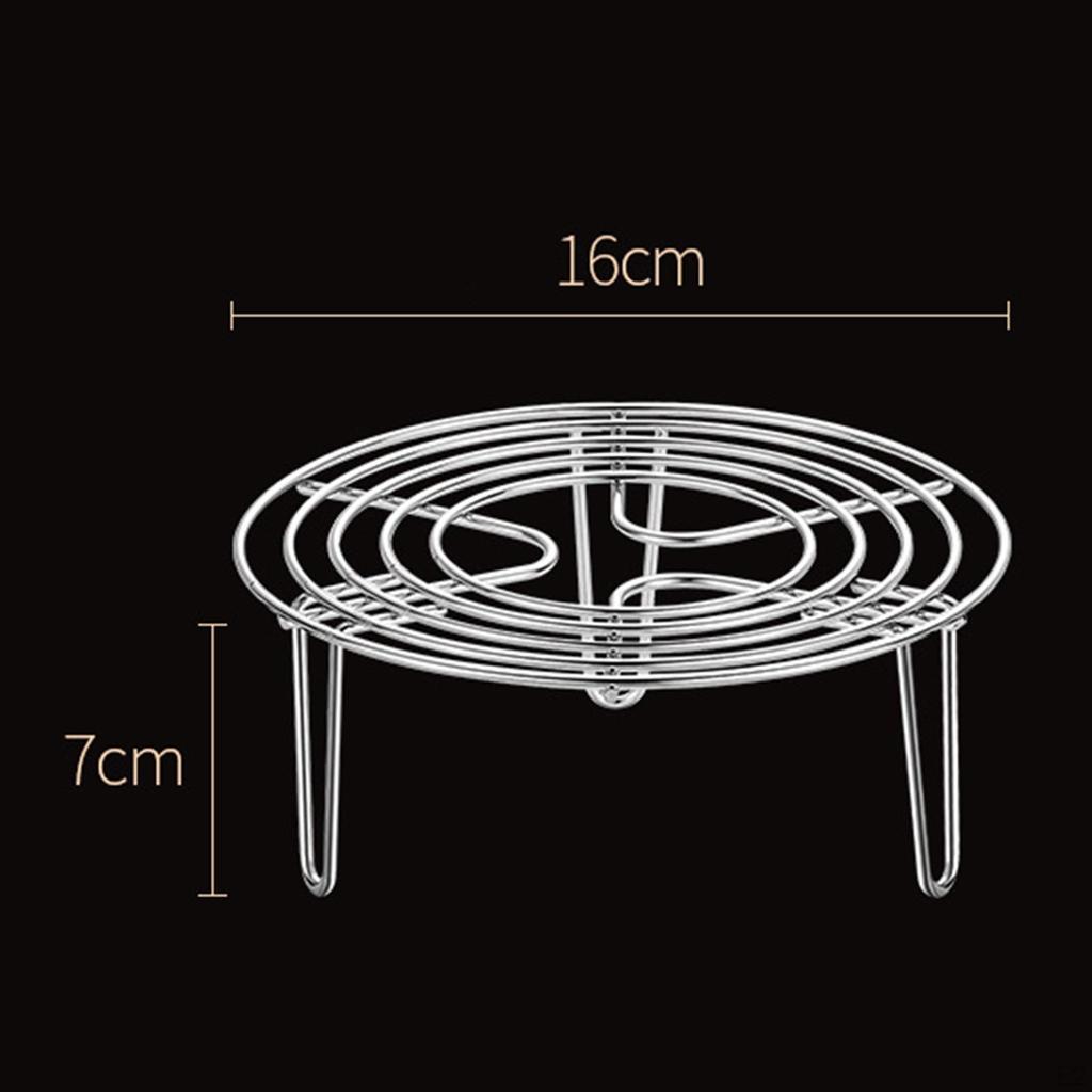 Convenient Round Cooling Rack for Cooking Steam Durable
