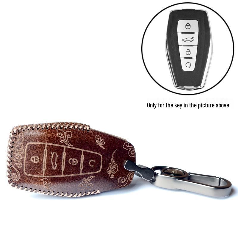 

Vintage Cowhide Key Case for 2021 Proton X50/X70