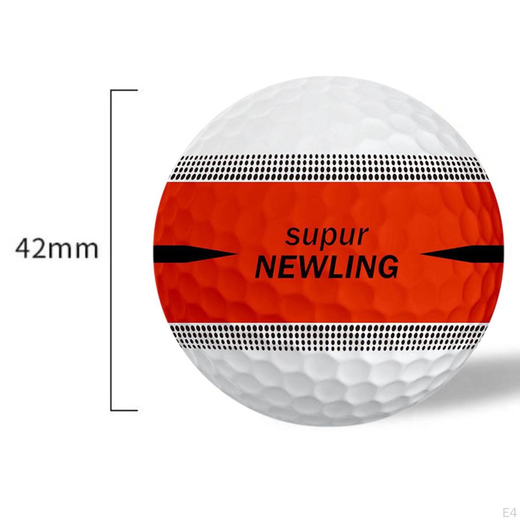 Golf Ball 3 Layer Competition Game 1.65'' Practice Training for Yard Play