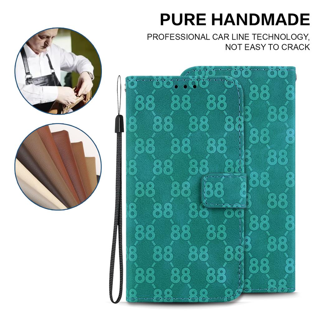 For Samsung Galaxy A35 5G Case PU Leather Wallet Phone Cover Double 8-Shape