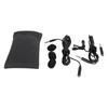 Professional Lavalier Microphone 360 Degree Omnidirectional 3.5mm Clip On Lavalier Lapel Mic with 4.9ft Cable