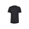 adidas T Shirts Men's Black Crew Neck Moderate Straight Fit HC9836