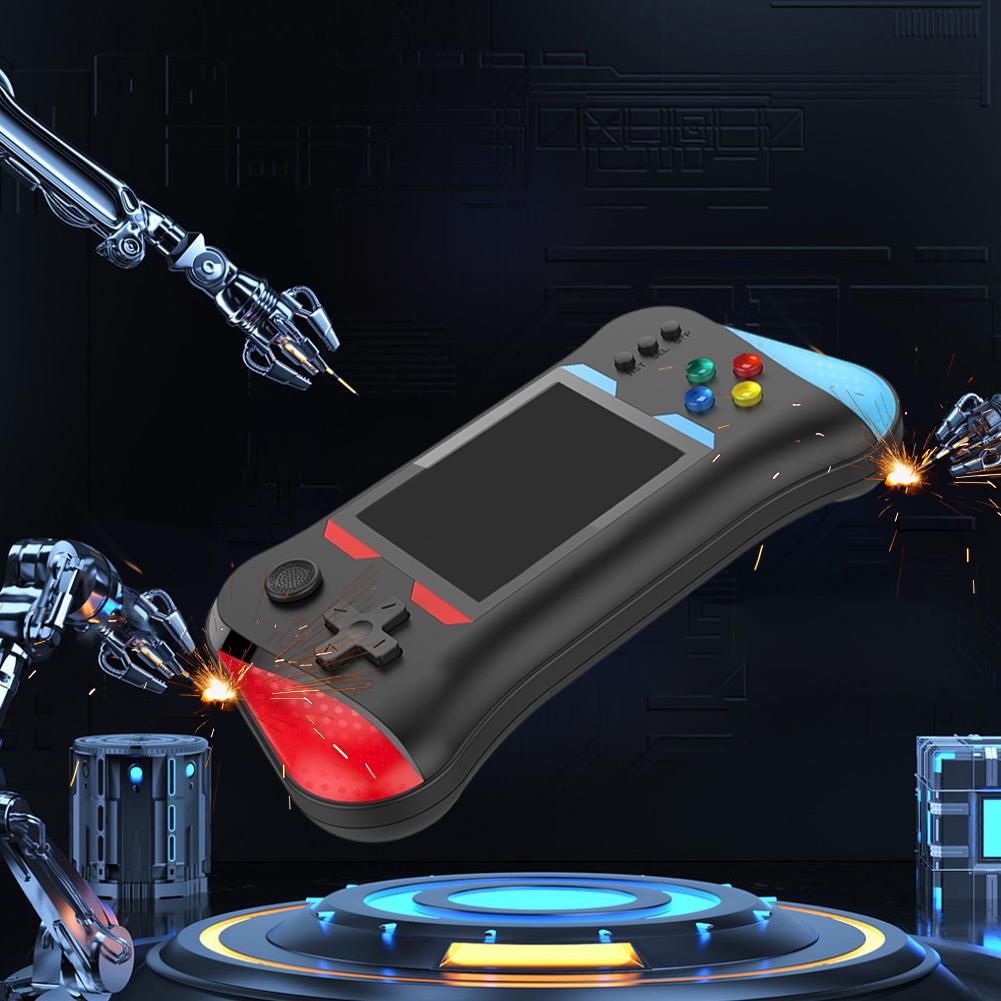 X7M Portable Game Console Built-in 500 Games Handheld Game Console HD/AV Output Mini Game Console Gift for Boys Girls