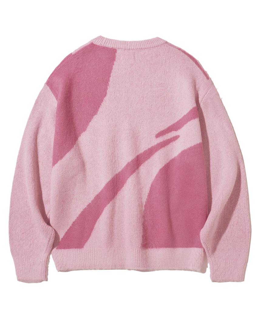 Illuminate Symbol Jacquard Round Knit - Pink
