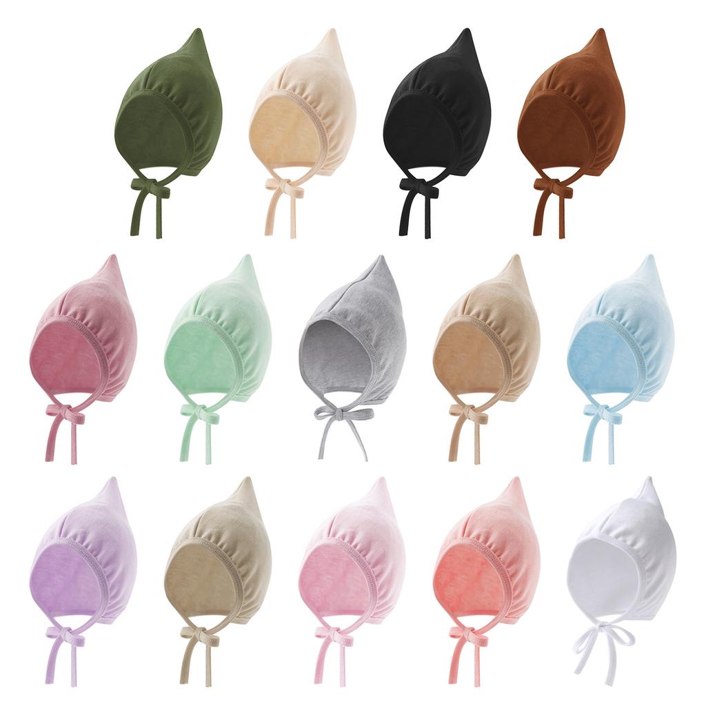 Babymütze, warm und modisch, für Kleinkinder, Fetalmütze, atmungsaktiv, Säuglingsmütze mit Kinnriemen, winddicht, für Frühling und Herbst