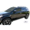 Air Deflectors - J&J AUTOMOTIVE - Nissan Murano 2002-2008 - Smoked - Reinforced Acrylic - Easy Installation