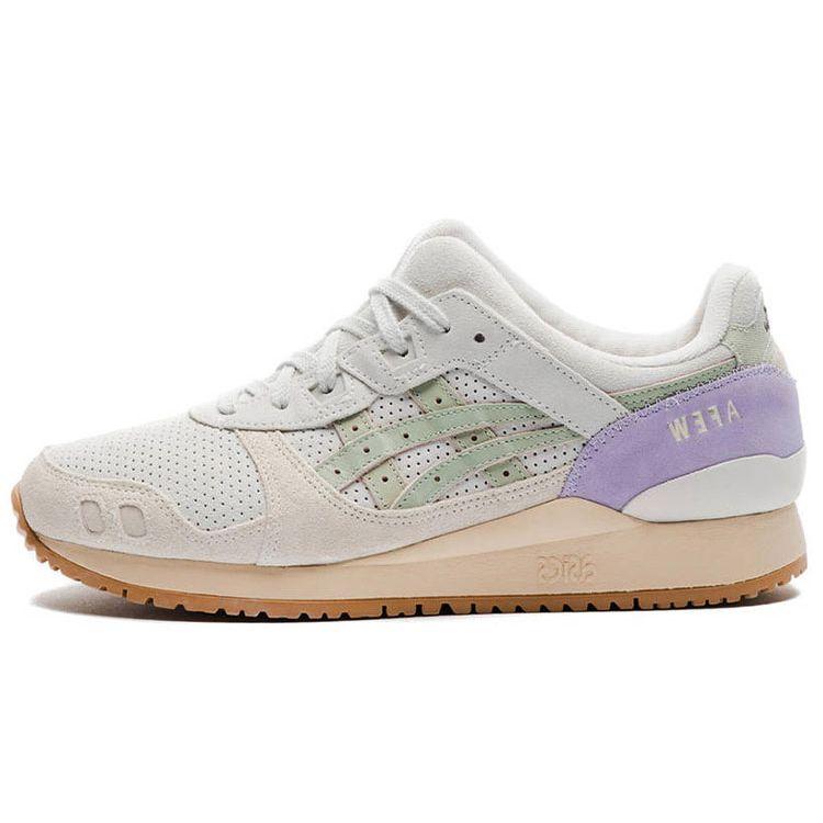 

AFEW x ASICS Gel Lyte 3 Beauty Of Imperfection Унисекс Кроссовки Крем Полярный Оттенок Морское Стекло 1201A479-023 41.5