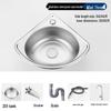 CHENDU Stainless Steel Pearl Sand Kitchen Sink