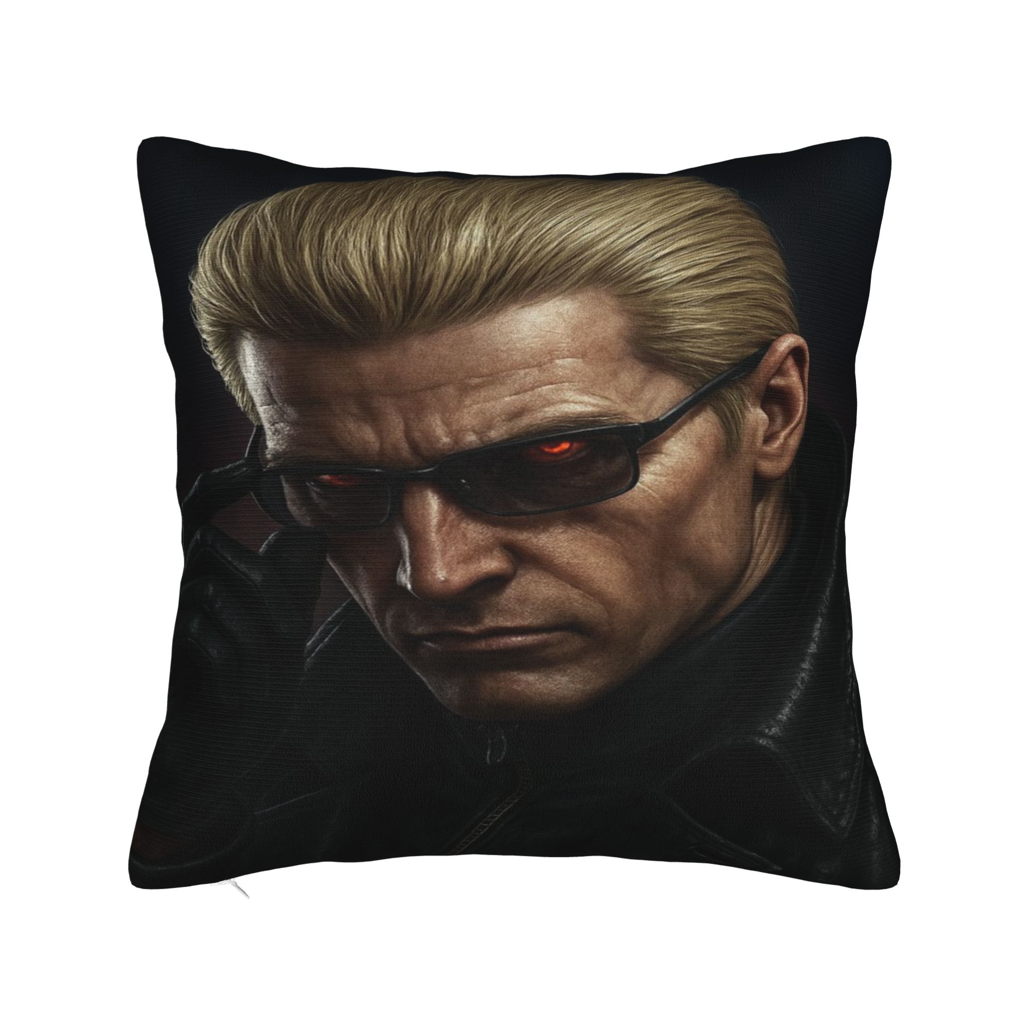 Домашний декор Альберт Вескер Наволочка Мерч Чехол на подушку На молнии Разные размеры 12x12in 30X30cm