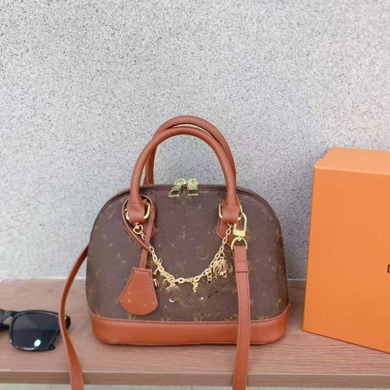 Womens PU Shell Handbag Crossbody Bag Shoulder With Zip Small Vintage Style Daily Use