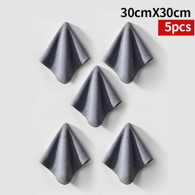 35cmX75cm High-end Microfiber Auto Wash Towel Car Cleaning Drying Cloth Hemming Car Care Cloth Detailing Car Wash Towel