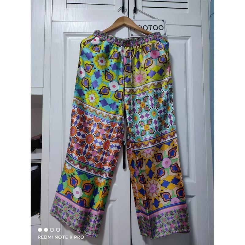New 2 Piece Women's Pajama Set Elastic Waist Youth Shirt Pants Suit Women's Casual Vacation Chic Women's Suit