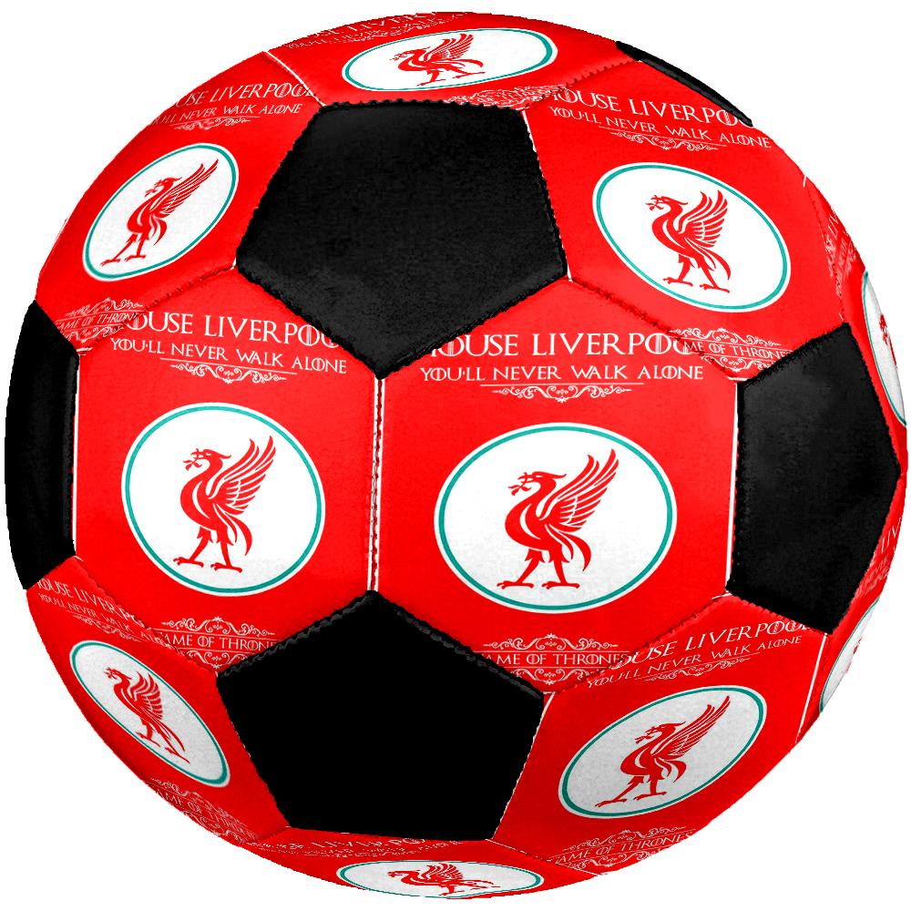 Fußball in Größe 5 mit Liverpool Football Club Thema, geeignet für Spiele drinnen und draußen, ein Geschenk für jeden geeignet.