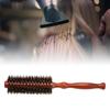 3pcs Wooden Handle Round Curling Styling Brush Small Round Brush Round Styling Hair Brush  Home Use