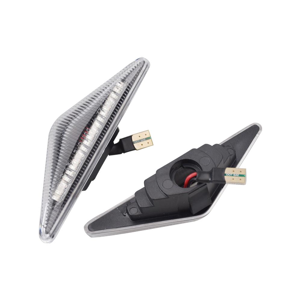 2x Dynamiczne LEDowe Światło Obrysowe Kierunkowskazu do Ford MONDEO 2000-2007 MK3 FOCUS MK1 1998-2004 Sekwencyjne Światło Kierunkowskazu