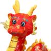 Chinese Dragon Plush Doll Toy Stuffed Animal for Office Bed Party Living